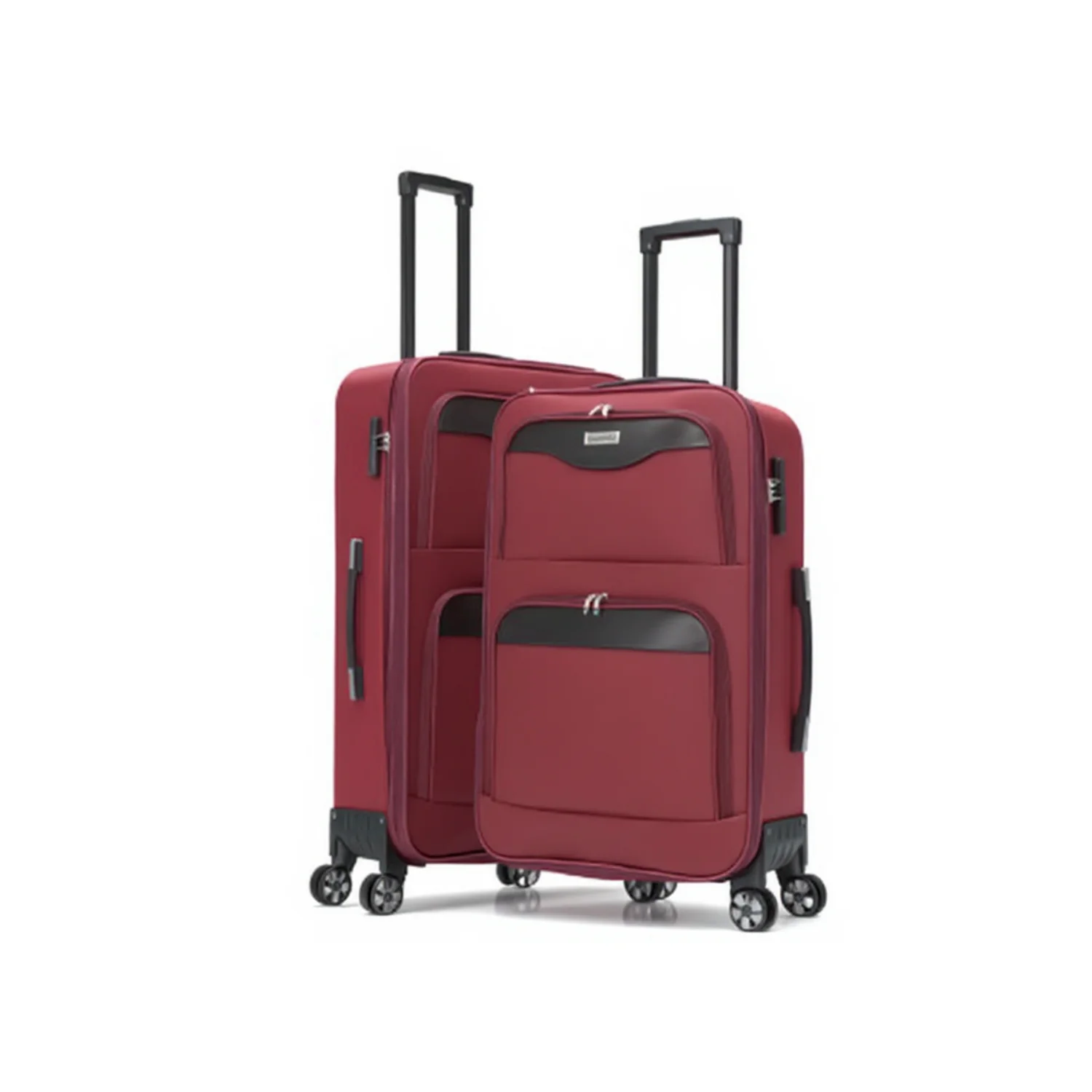 Expandable 4 - Piece Soft - Sided Fabric Luggage Set - 19/20/28/32
