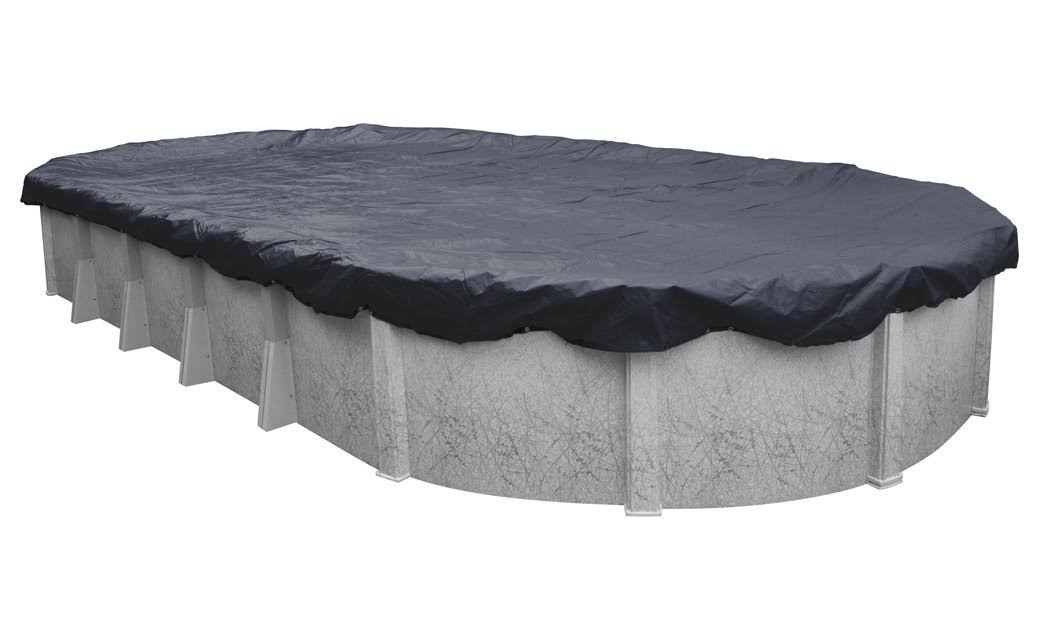 Robelle Economy 10' x 15' Oval Winter Pool Cover - Midnight Blue