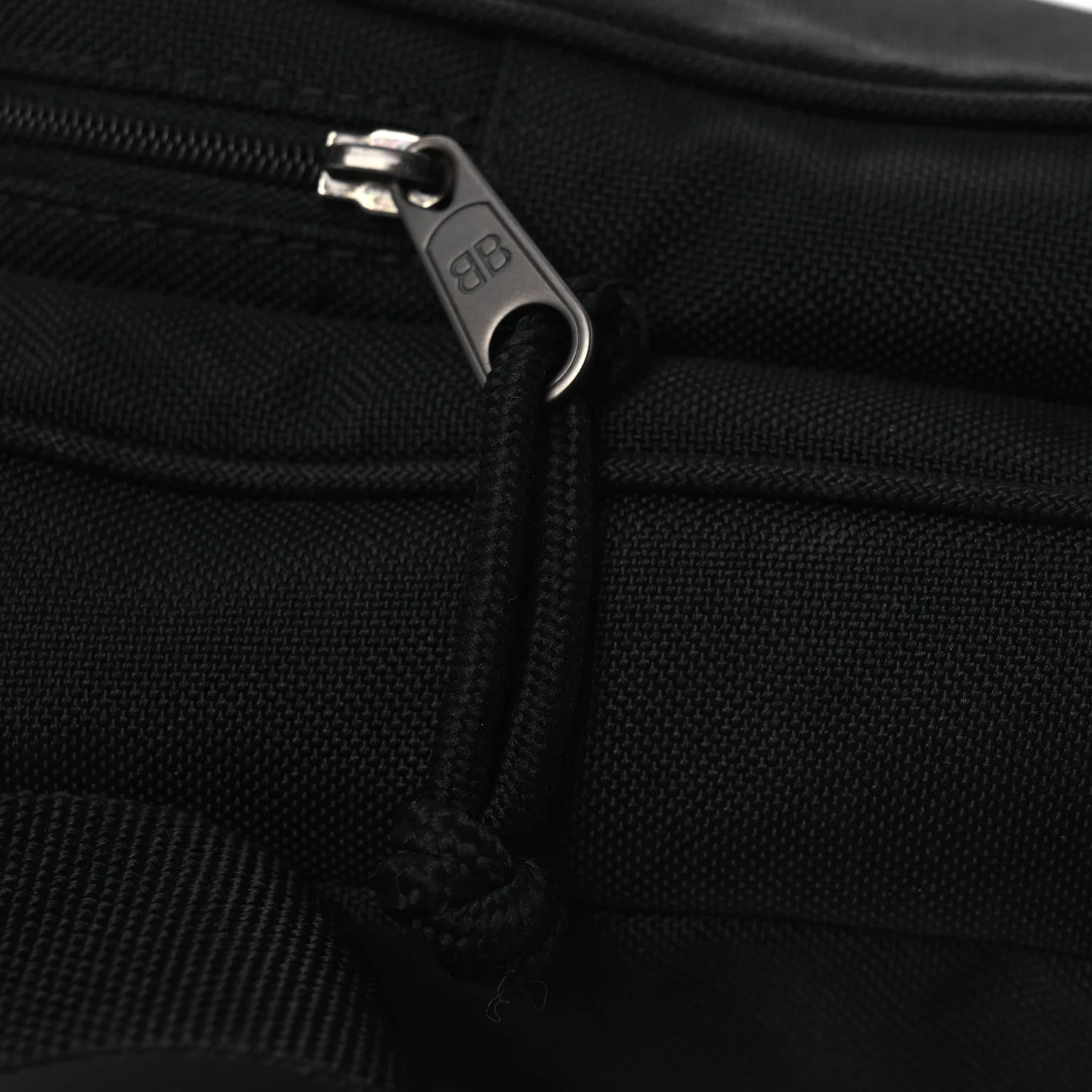 Nylon Logo Explorer Crossbody Messenger Bag Black