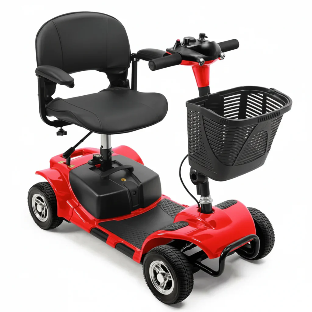 UltraLite Mobility 4-Wheel Scooter, Portable & Lightweight, 14-Mile Range, Model A898