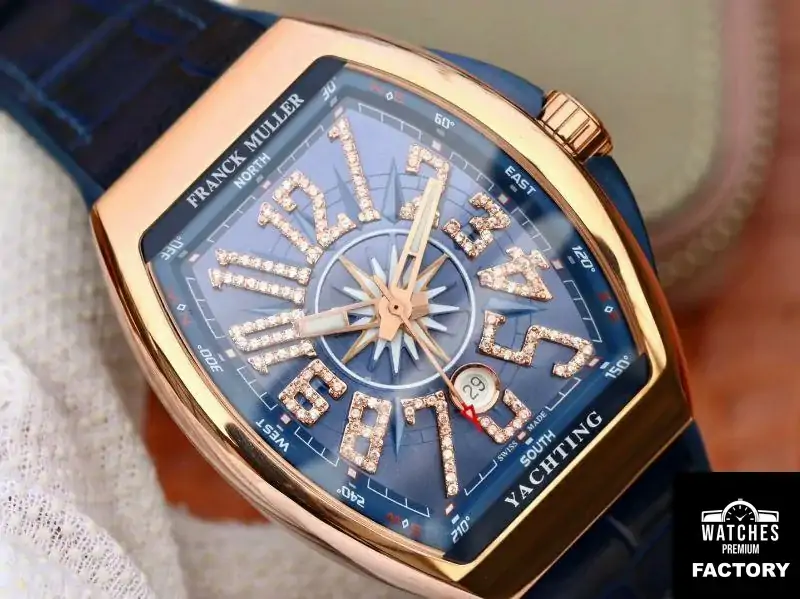 Franck Muller Vanguard V45 25th Anniversary Blue Dial