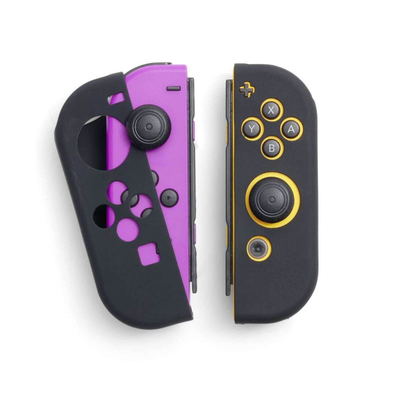 Protection pour manette compatible Nintendo Switch en silicone noir