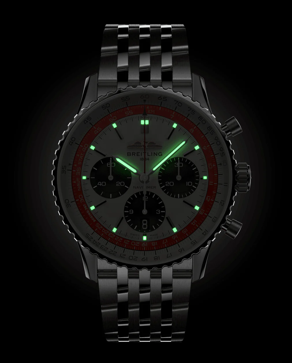 【Super Clone】Breitling Navitimer B01 Chronograph 43 Boeing 747 Limited Edition AB01383B1G1A1