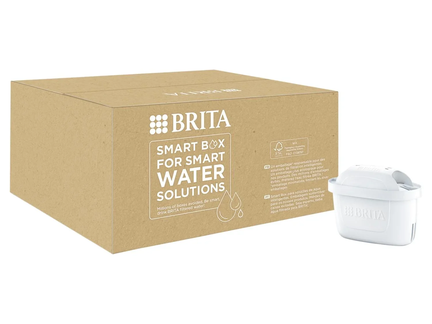 BRITA Set de 12 cartouches filtrantes Maxtra Pro