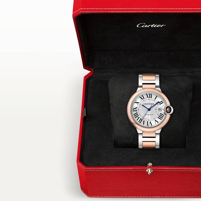 [Super Clone]BALLON BLEU Rose Gold Mix 42mm