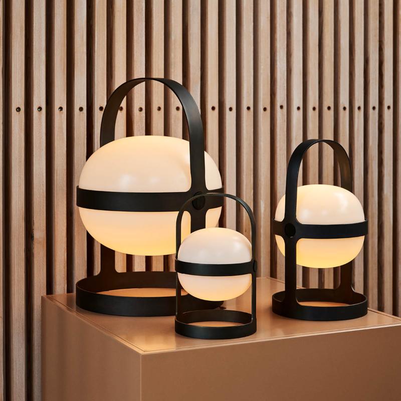 Soft Spot Solar solcellelampe 34 cm svart