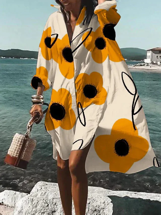 Robe d'été élégante pour femme en tissu léger et respirant - Style moderne