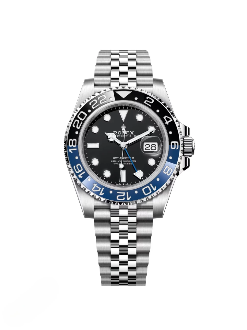 [super clone]Rolex GMT Master II 40 Batman 40mm 126710BNLR 2023
