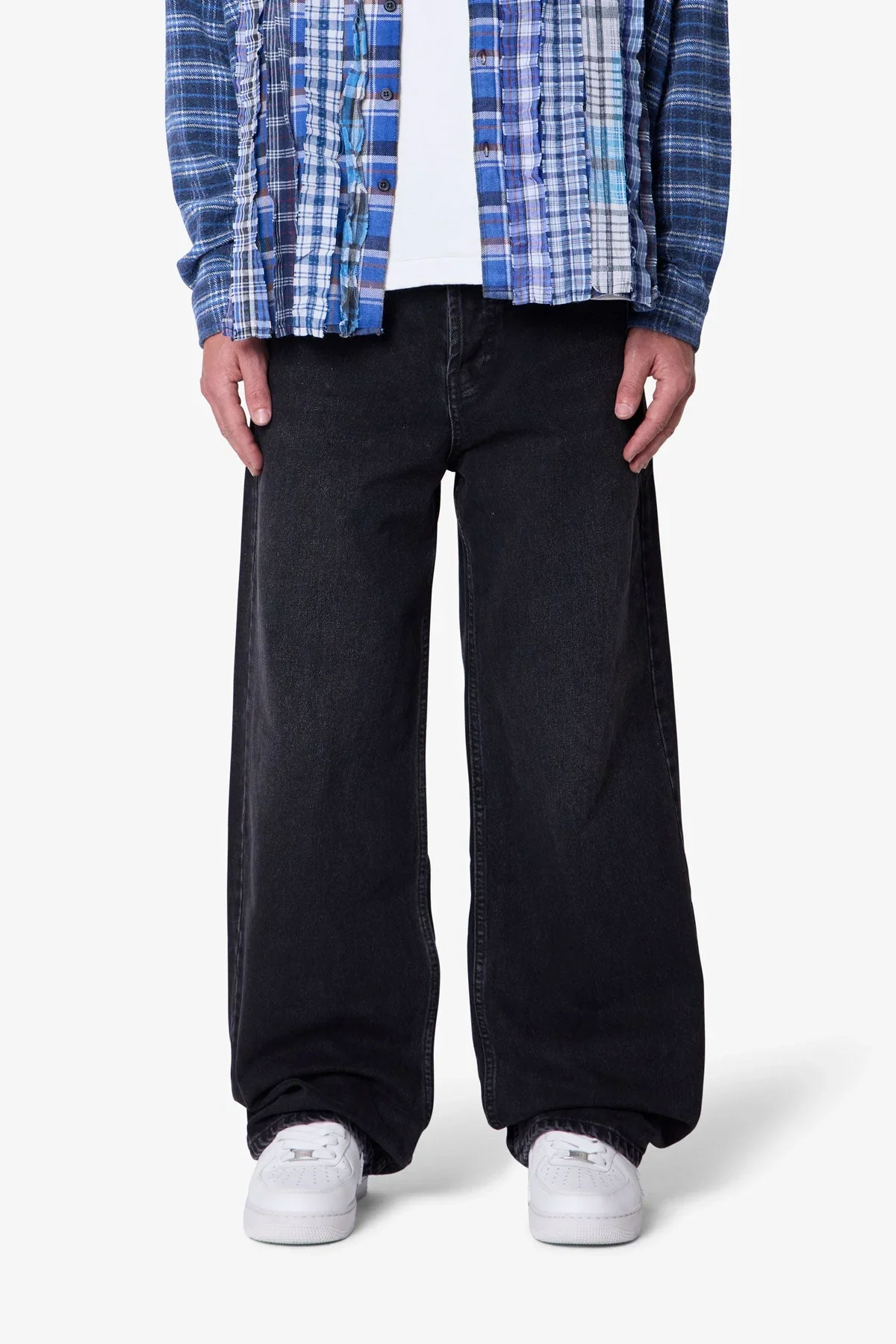 Baggy Denim - Stone Wash Black