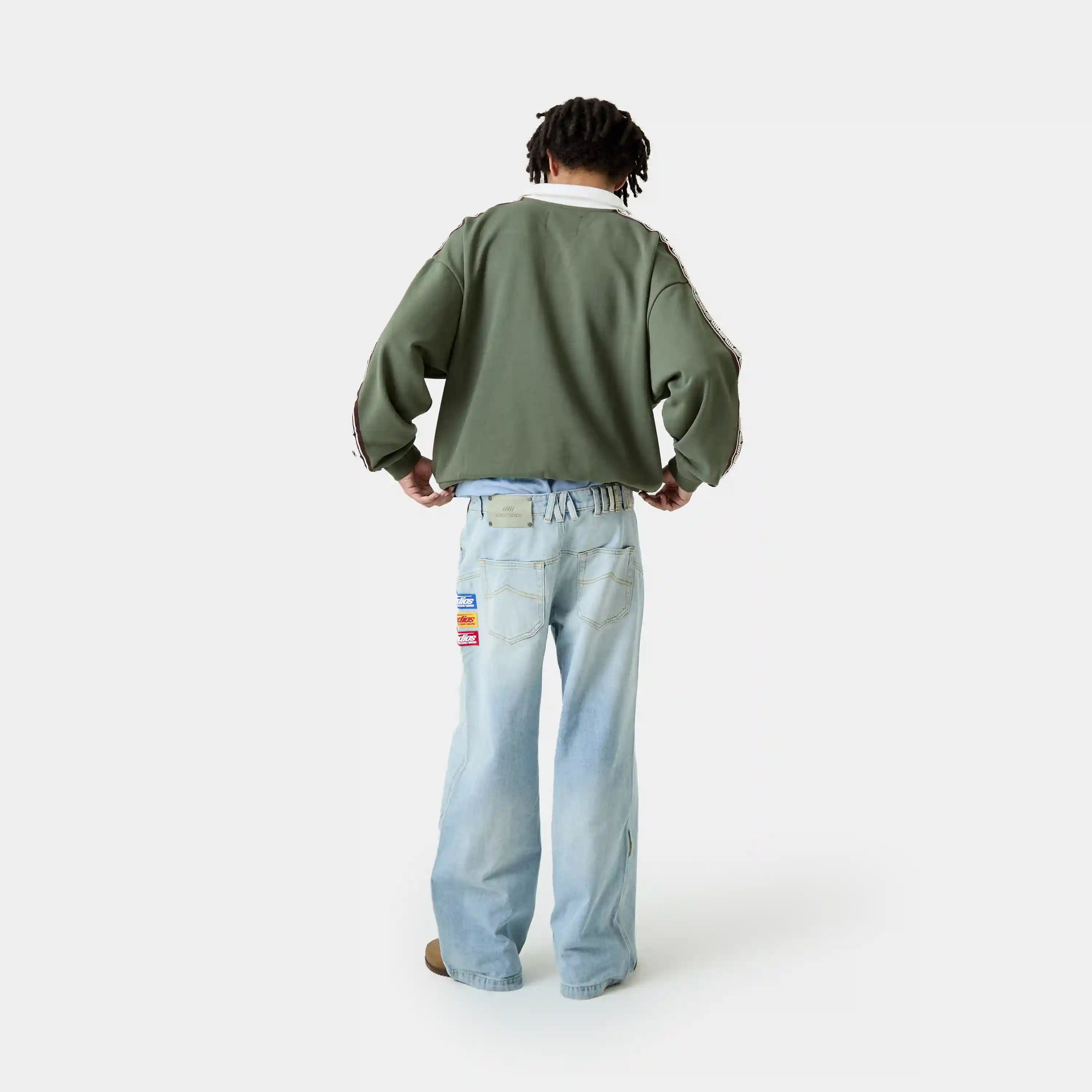 Cane Forest Polo Crewneck
