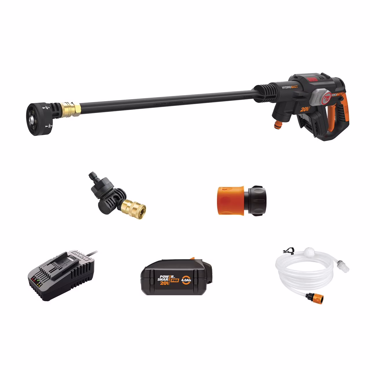 Worx Nitro 710 MSI 20V Brushless Hydro Shot Plus Portable Power Cleaner