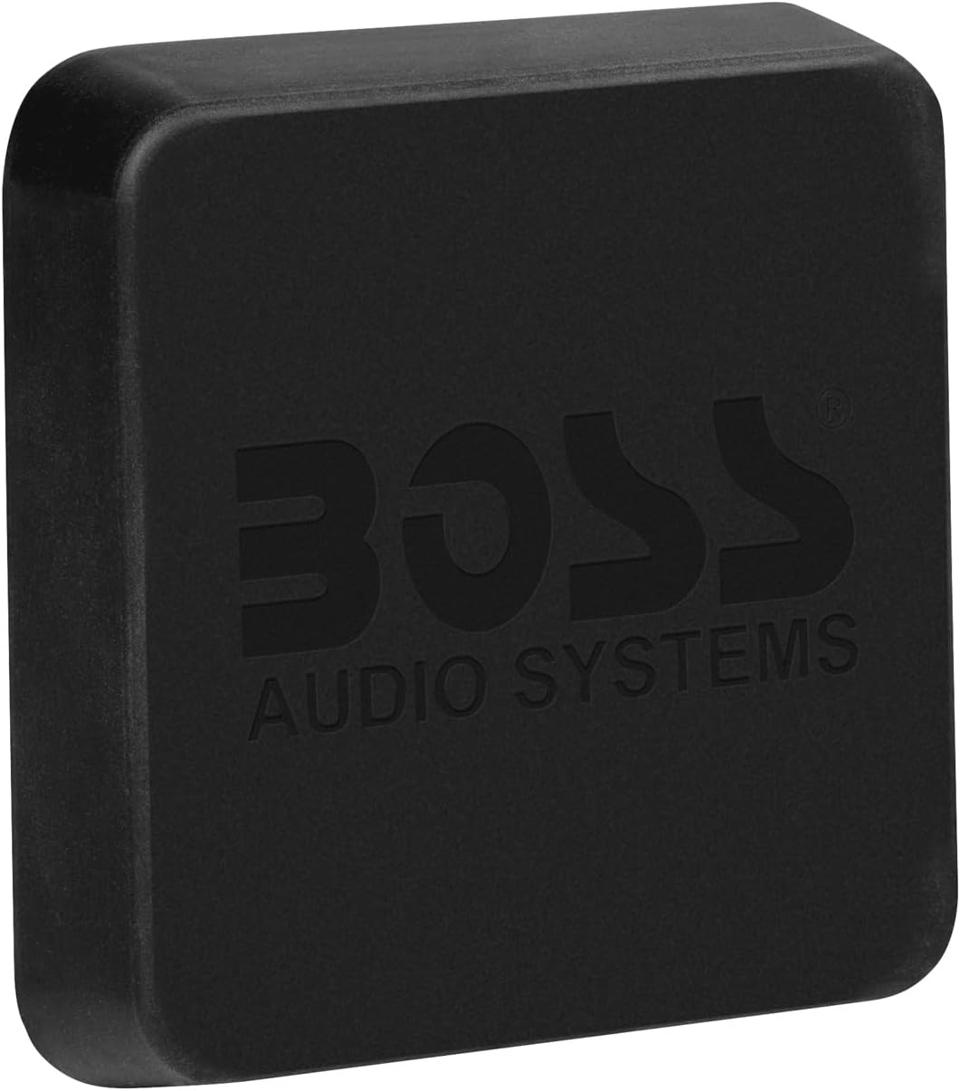 BOSS Audio Systems MCKGB450B.6 6.5 Inch Speakers & Marine Boat Gauge Stereo - Bluetooth Head Unit  No CD DVD Player  AM/FM Radio Receiver  NOAA Weather Band  IPX6 Weatherproof  USB