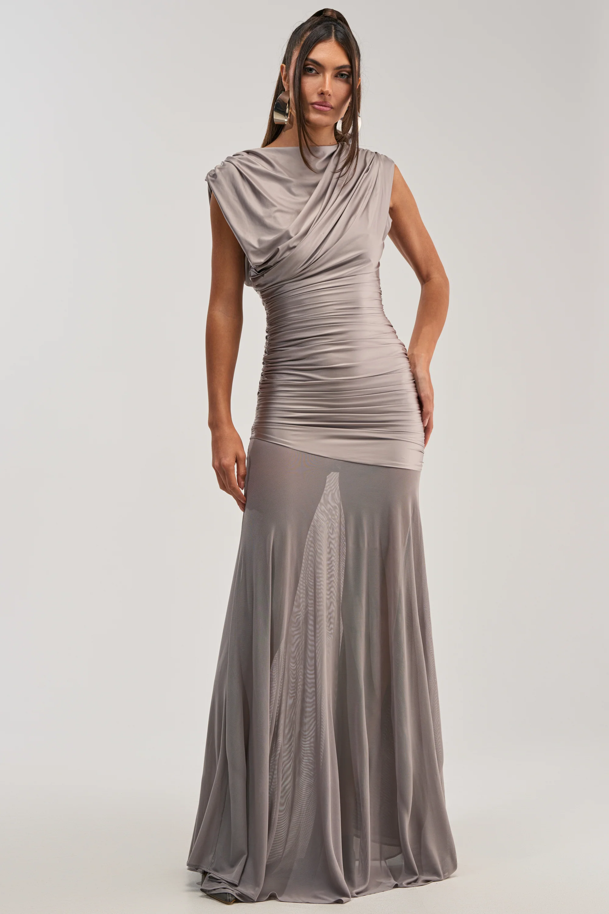 LIMITLESS SATIN MAXI DRESS - Akira Store