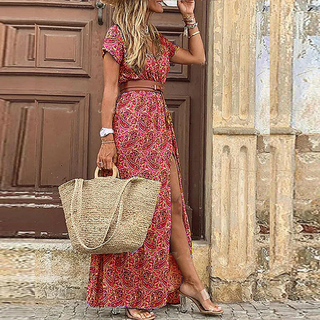 Robe Maxi Excentrique pour Femmes