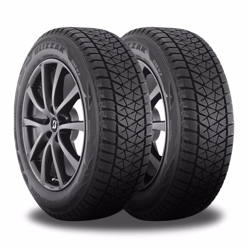 2 BLIZZAK DM-V2 225/65R17 102S High Performance Winter Snow Tires BR015692 / 225/65/17 / 2256517