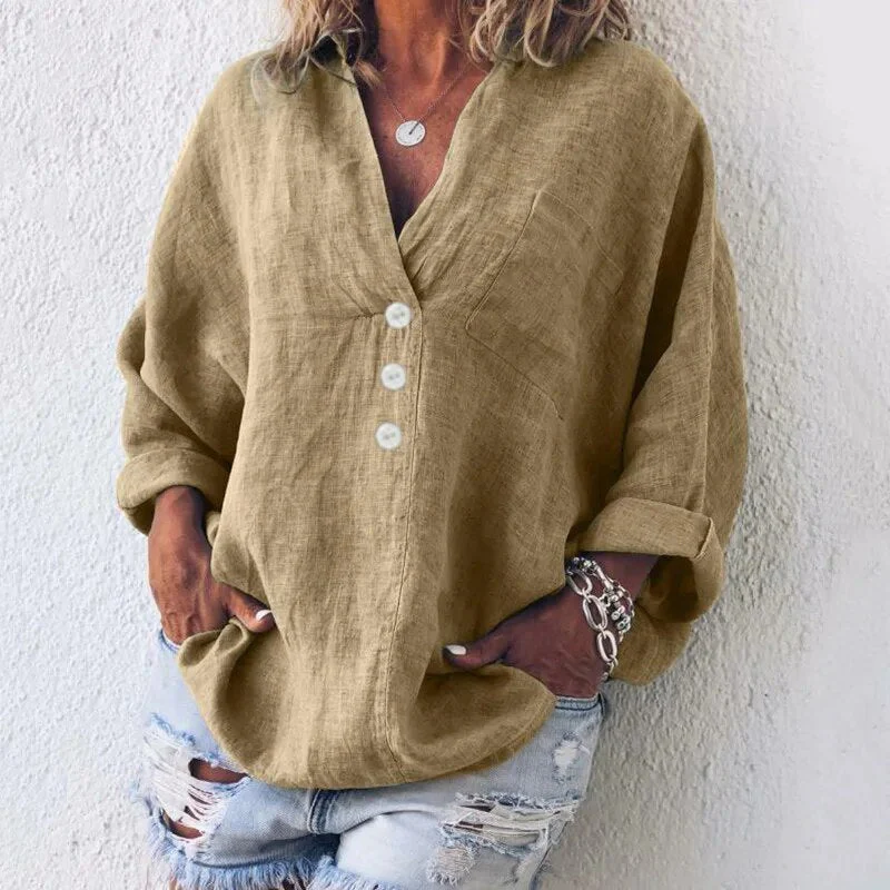 Katerina - Blouse Bohème Décontractée