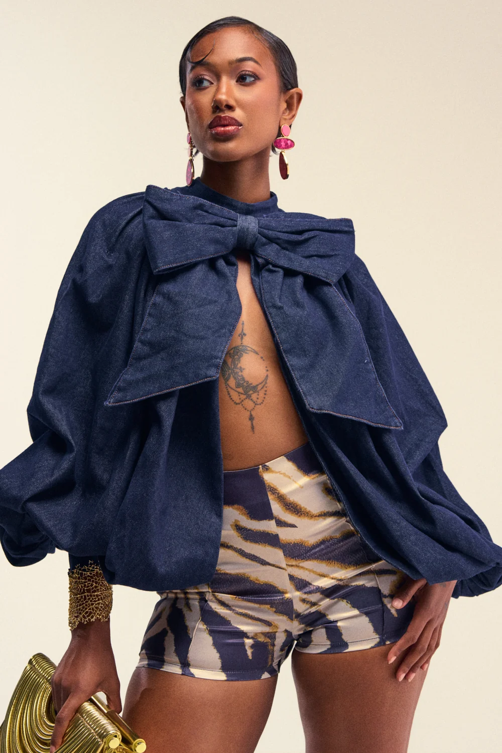 THE BEST TIGER SATIN SHORT - Akira Store