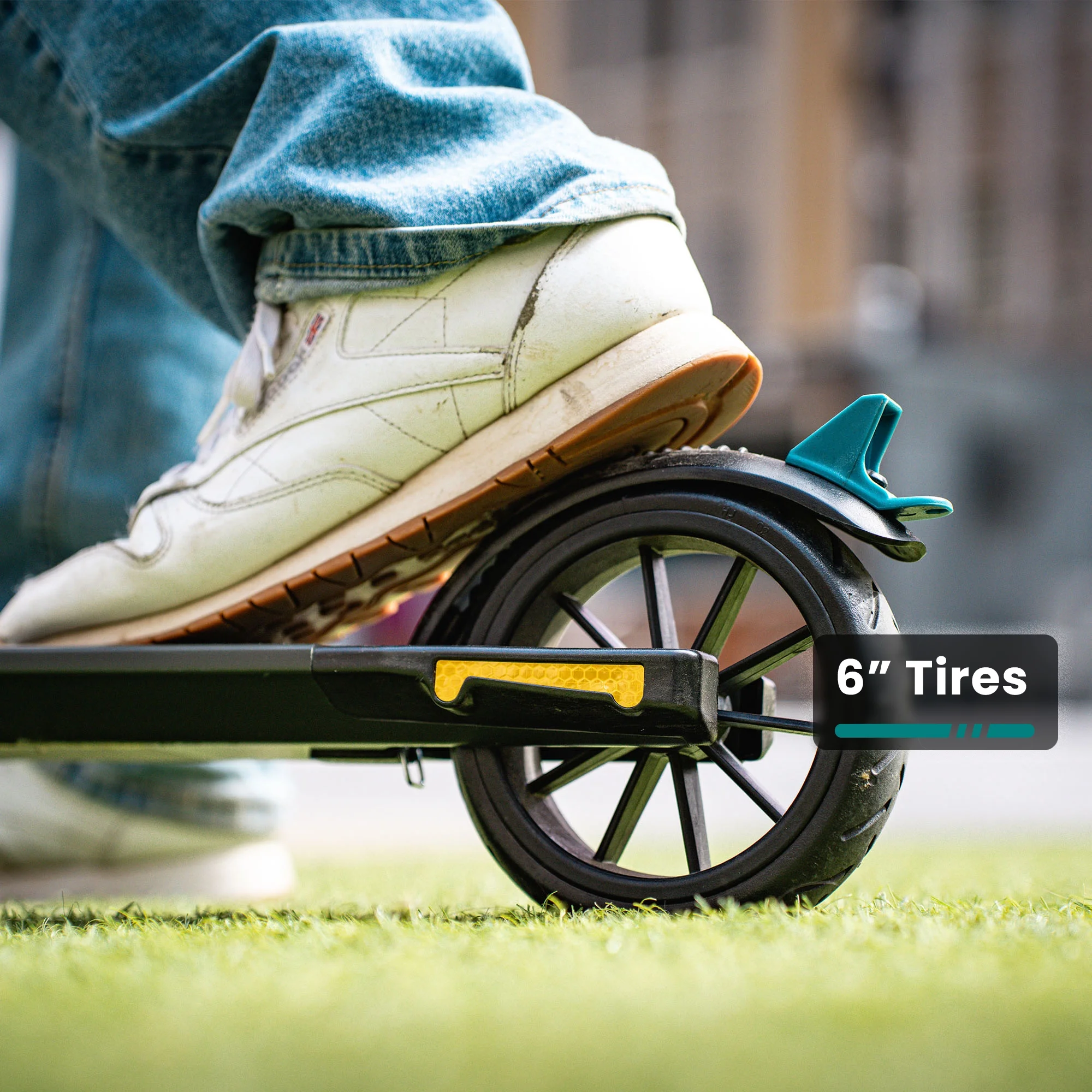 G2Plus Foldable Electric Scooter for Adult Teens Age of 8+ with 6" Tires, 200W 12mph, Gray(Black) - Image 7