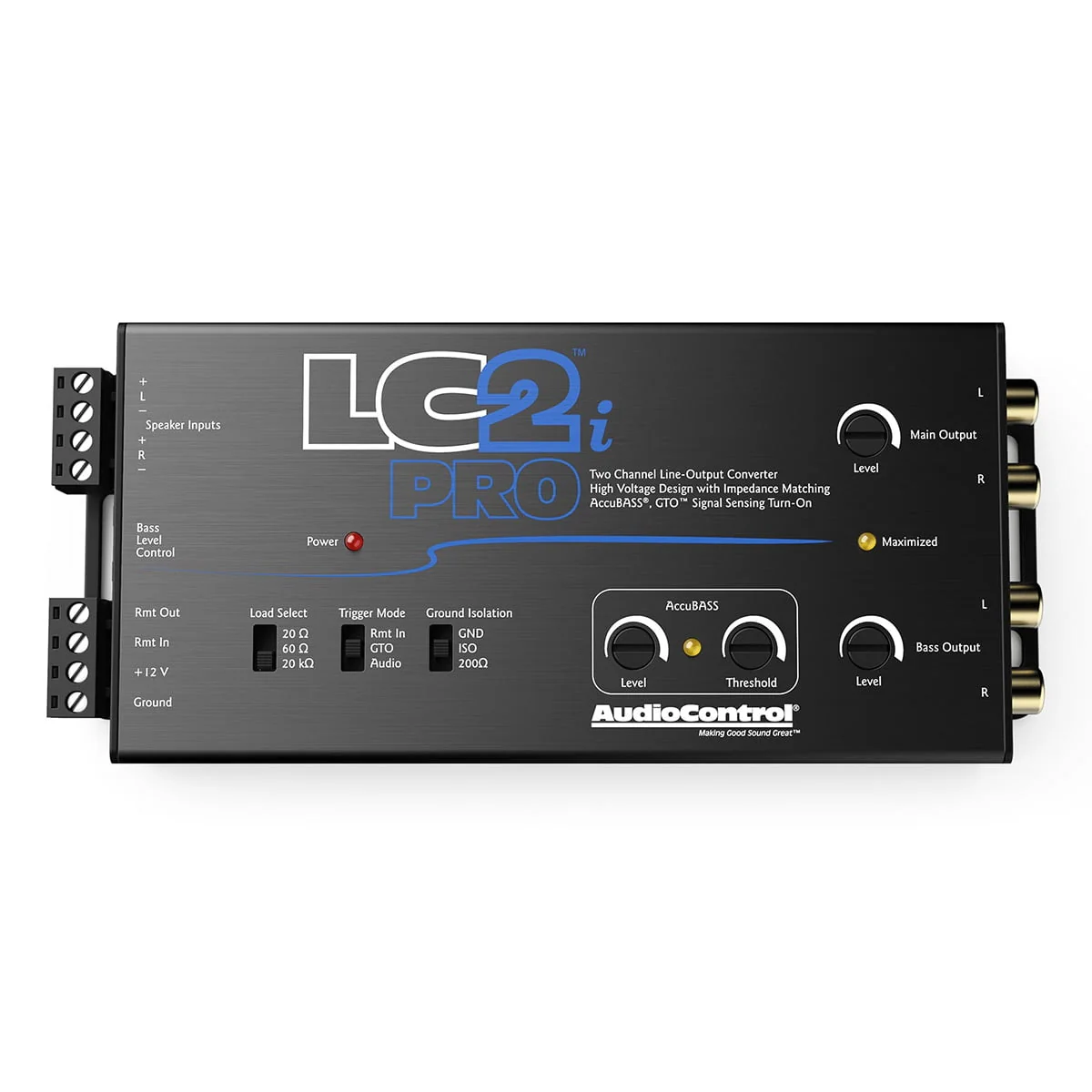 Audiocontrol Lc2i Pro 2 - Channel Line Out Converter with Accubass