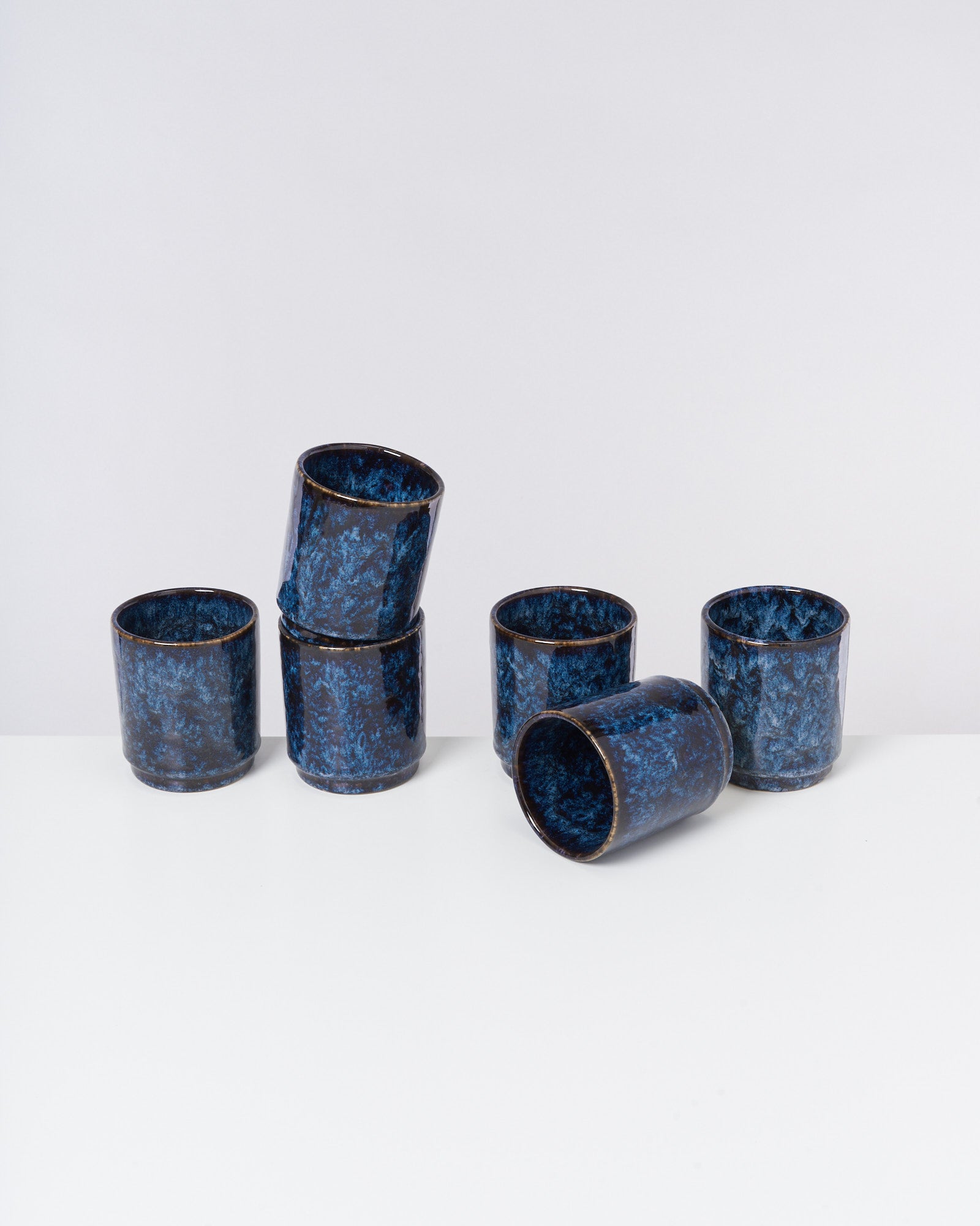 CORDOAMA - LARGE CUP DARK BLUE SET OF 6