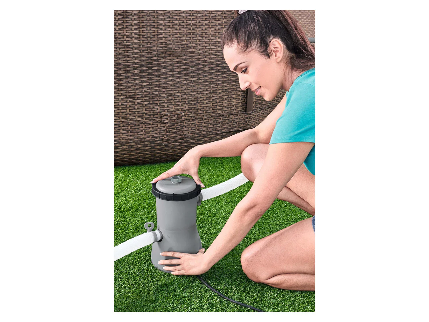 Bestway Pompe de piscine, 3028 l/h