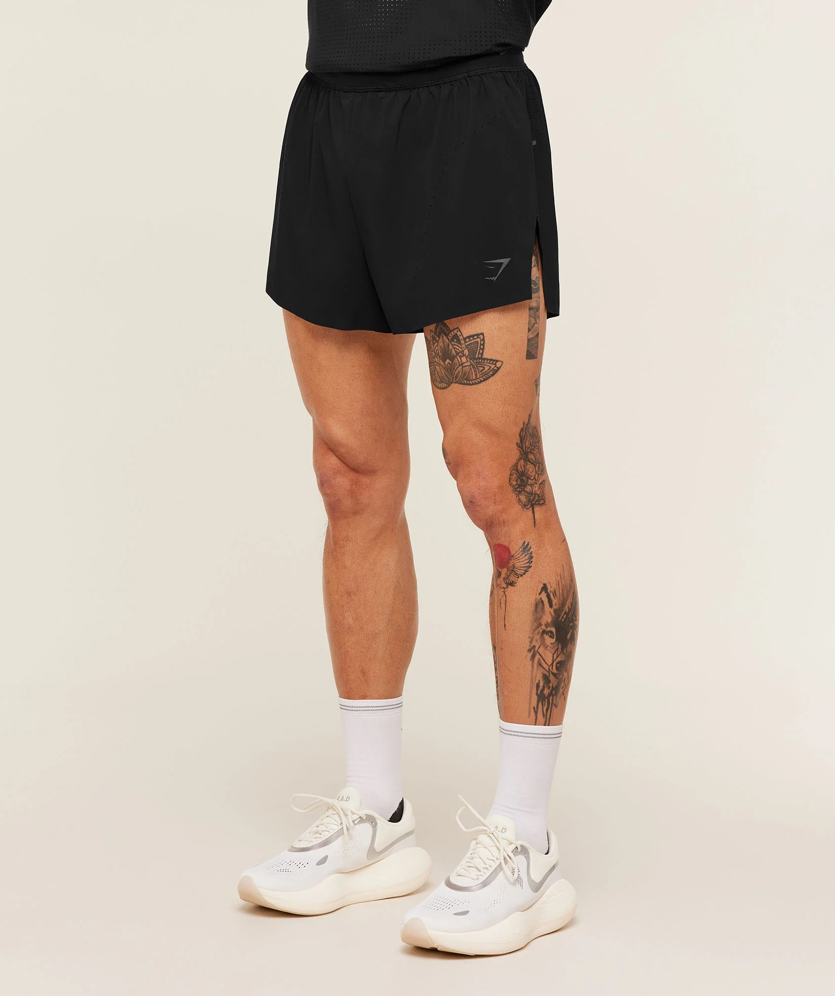 RUNNING ELITE RACE 5" SHORT - Black