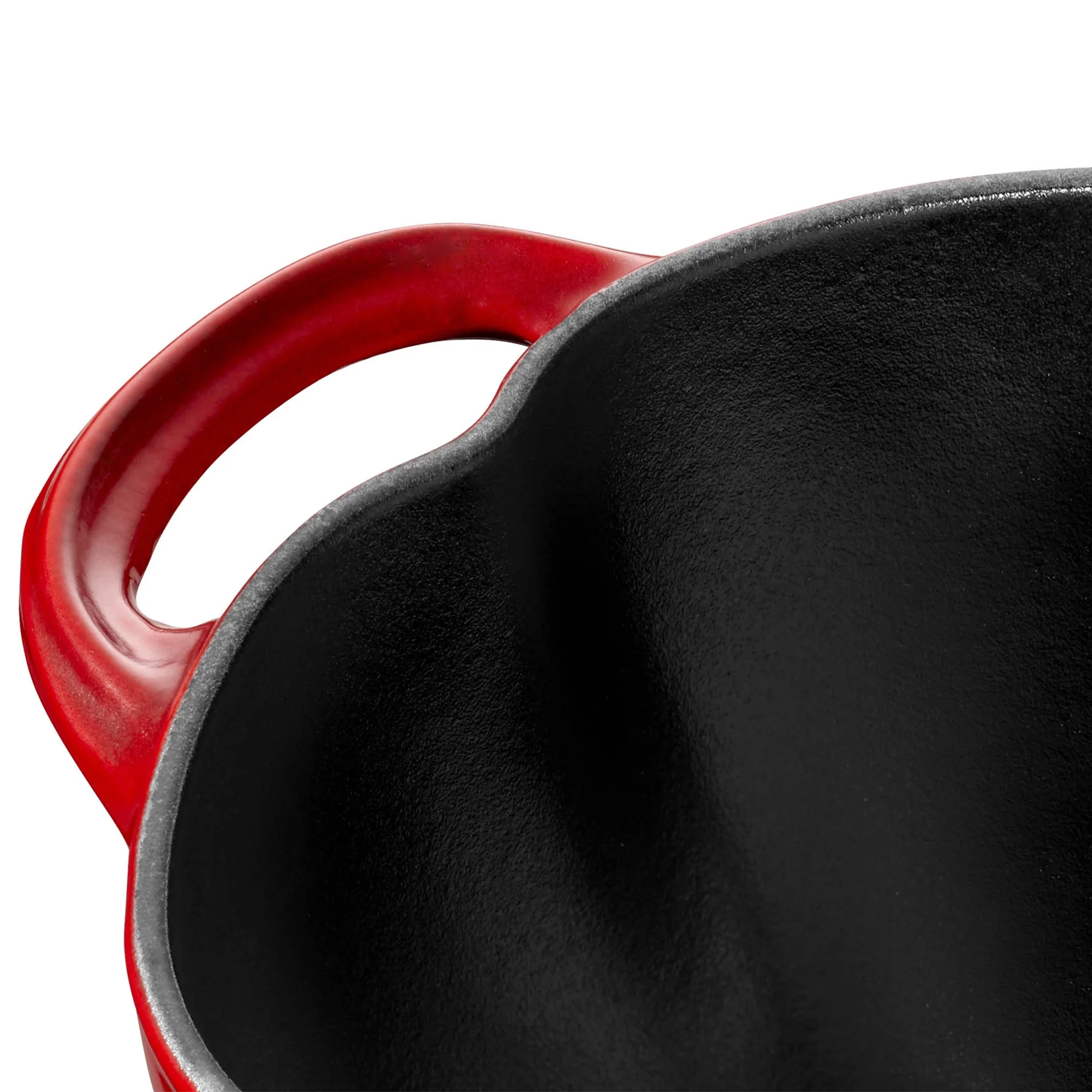Cast Iron 3-qt Tomato Cocotte Cherry(Cherry) - Image 9