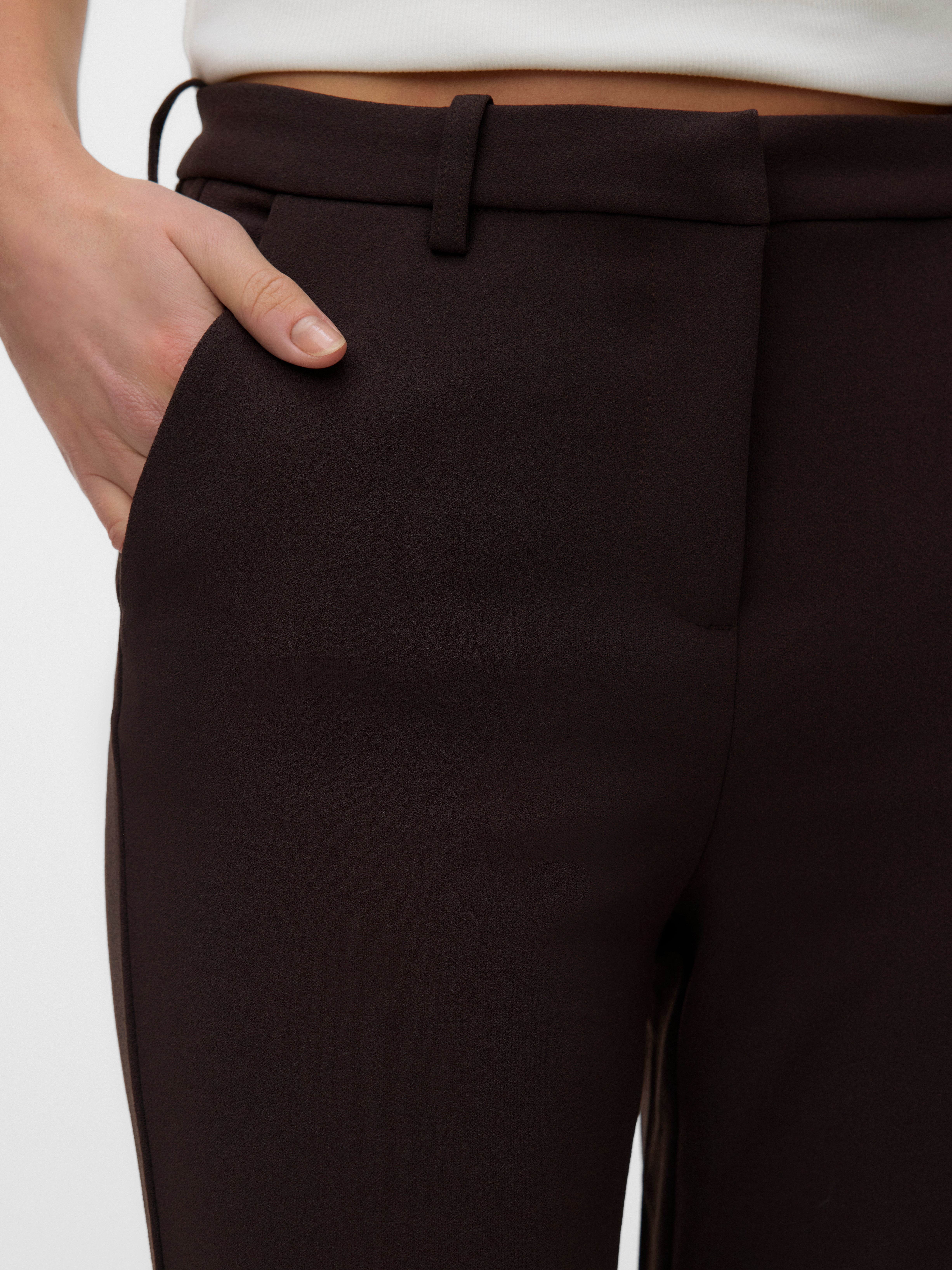 VERO MODA® VMZAMIRA Mid waist Trousers