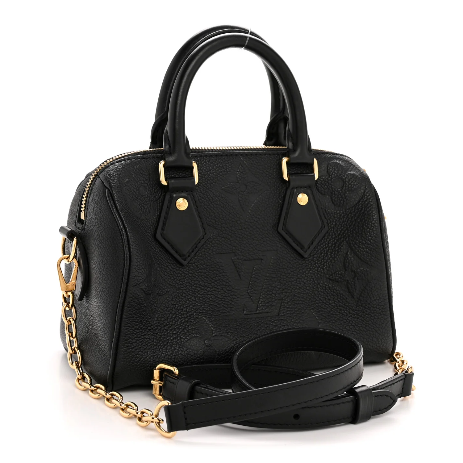 Empreinte Monogram Giant Speedy Bandouliere 20 Black