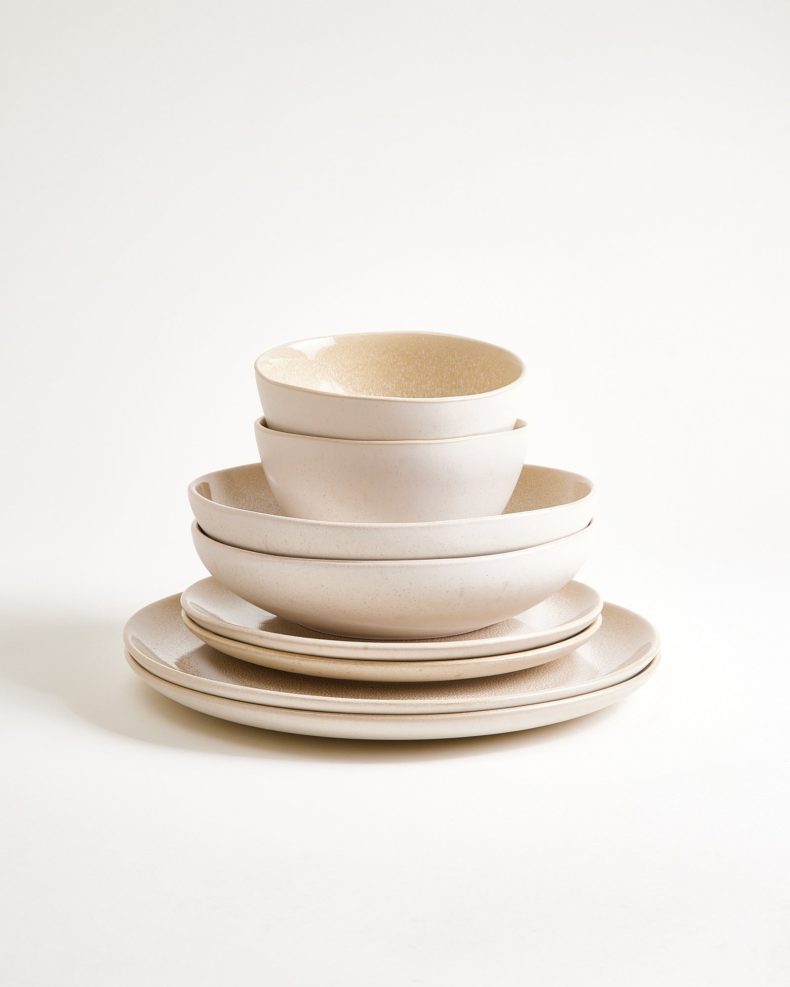 LOROSA - TABLEWARE SET CLASSIC SAND 8 PIECES