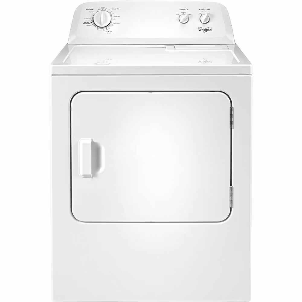 WED4616FW 7 0 Cu Ft White Electric Dryer