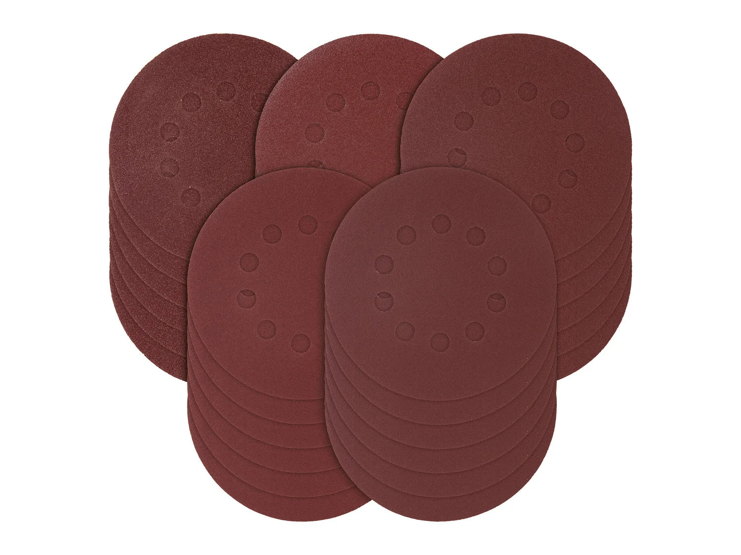 PARKSIDE Set de 30 papiers abrasifs pour ponceuse multisupports