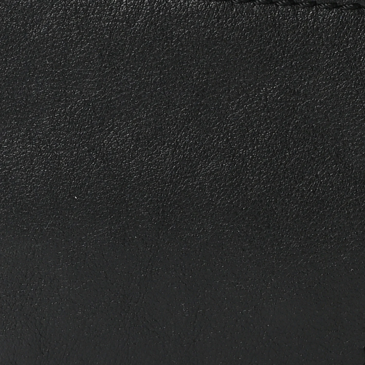 Lambskin Stitched Chocolate Bar Chain Fringe Hobo Black