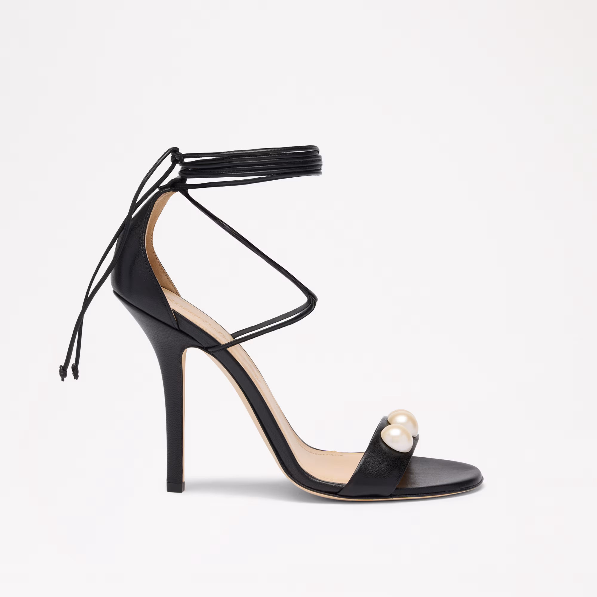 Risley<br>Pearl Embellished Heeled Sandal