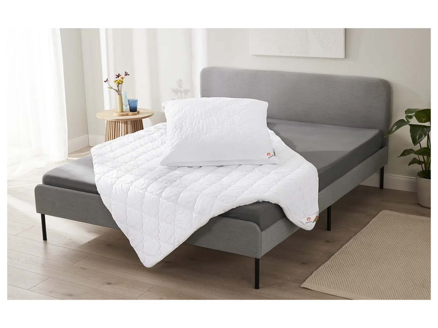 LIVARNO home Oreiller Polygiene, 60 x 60 cm