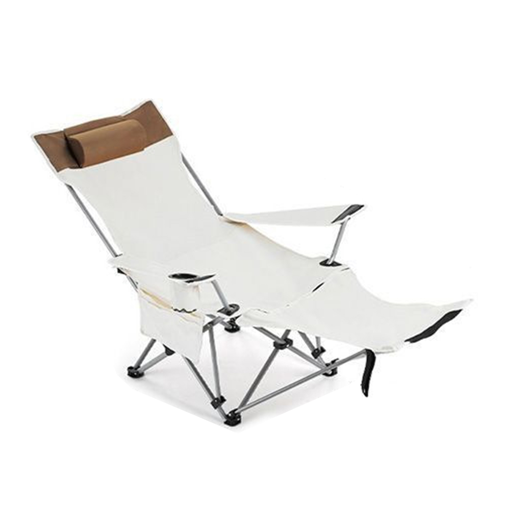 Outdoor Folding Foldable Recliner Portable Ultra-light Camping Beach Chair with Fishing and Home Use Features