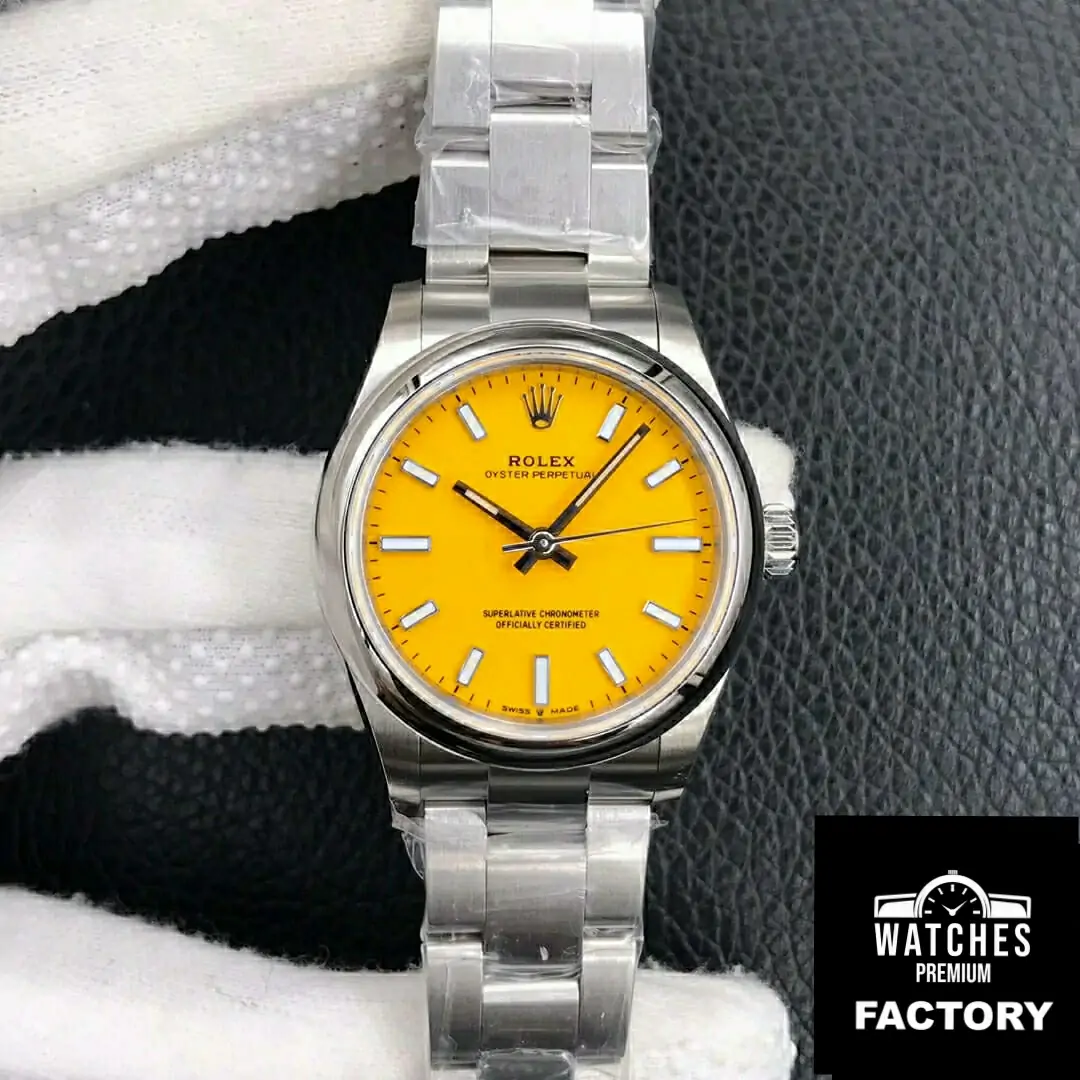Rolex Oyster Perpetual M277200-0005 31MM EW Factory Yellow Dial