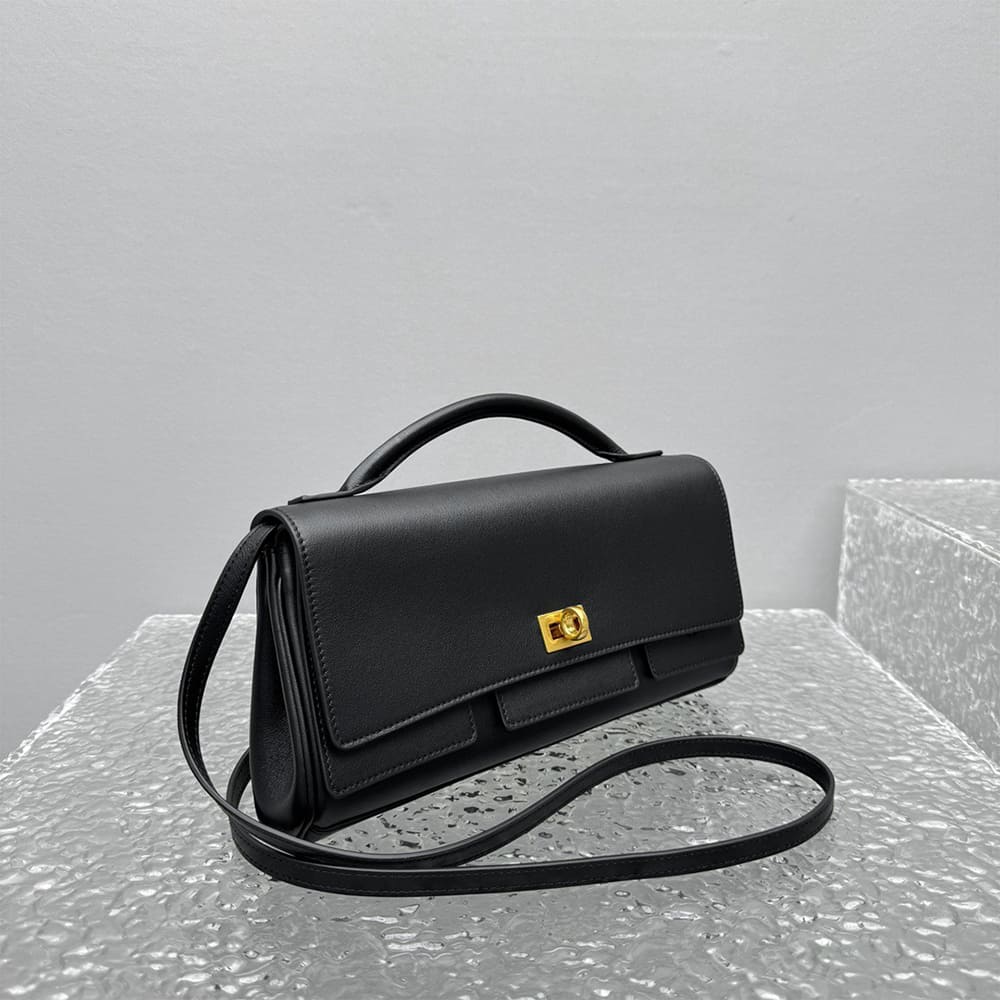 Balenciaga Women s Bel Air Clutch On Strap Small(HIGH-END GRADE)