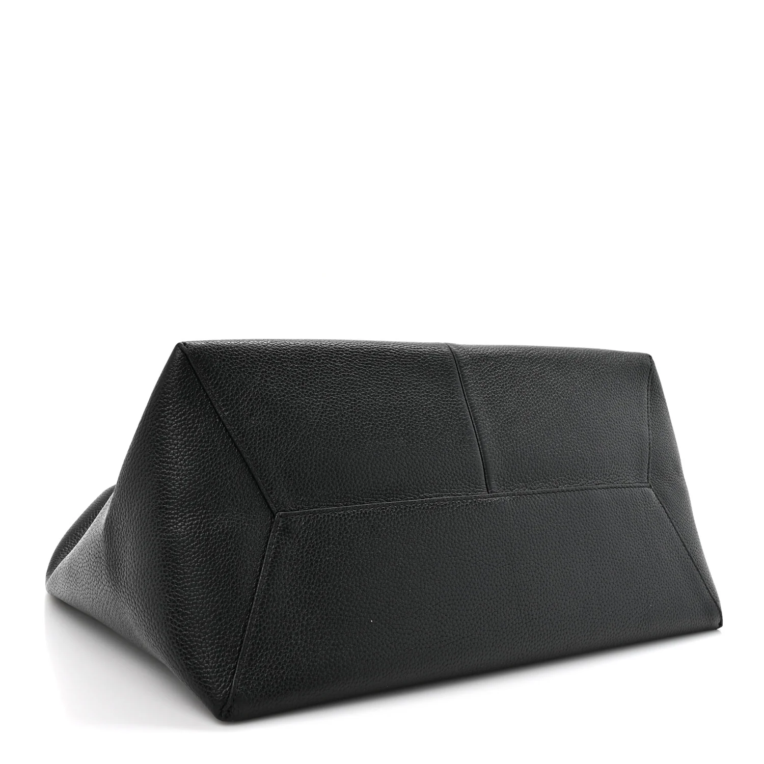Grained Calfskin Medium The Sack Bag Black