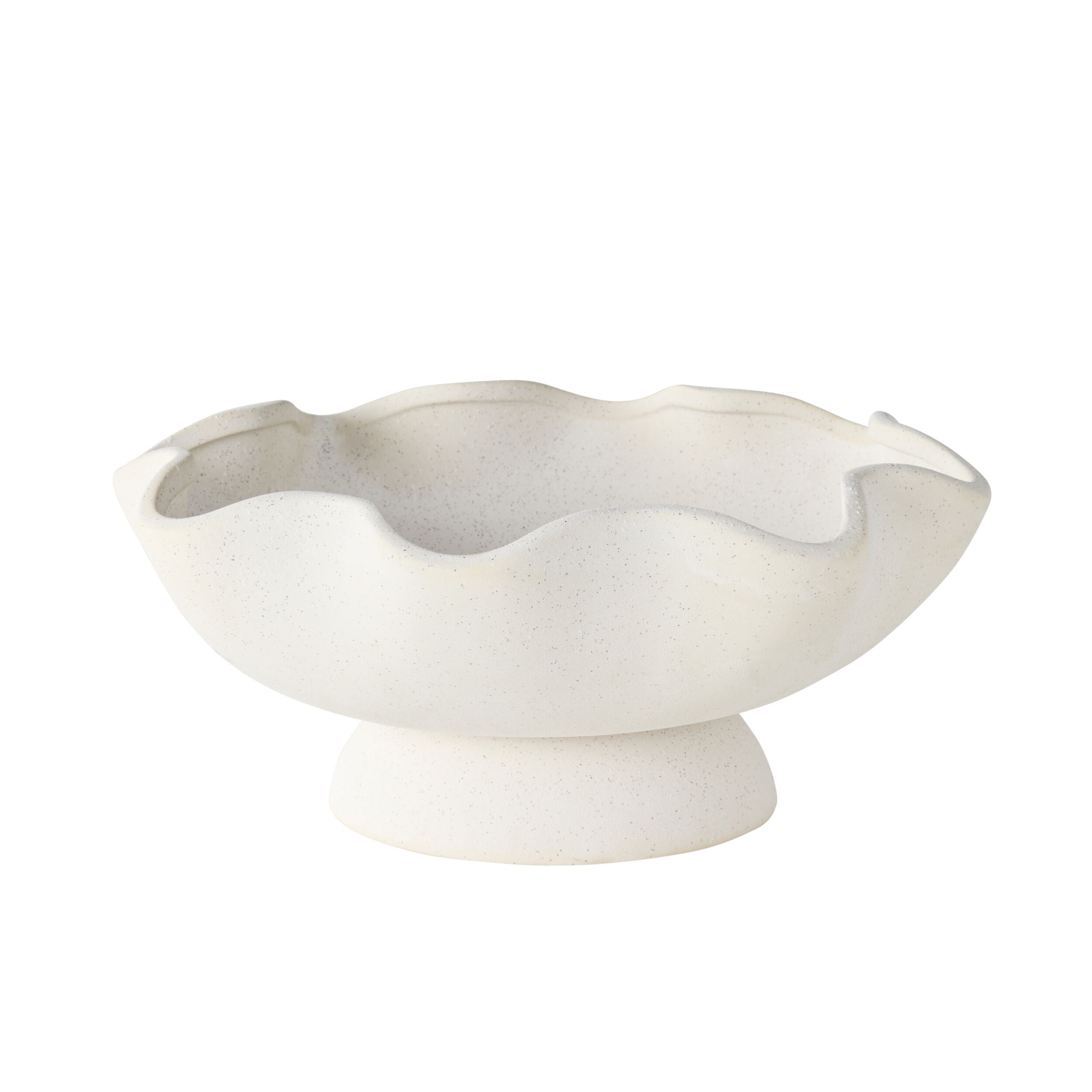 Tranquil Wavy Pedestal Bowl