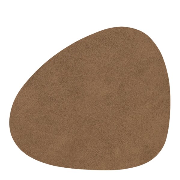 Curve Nupo glassbrikke brun