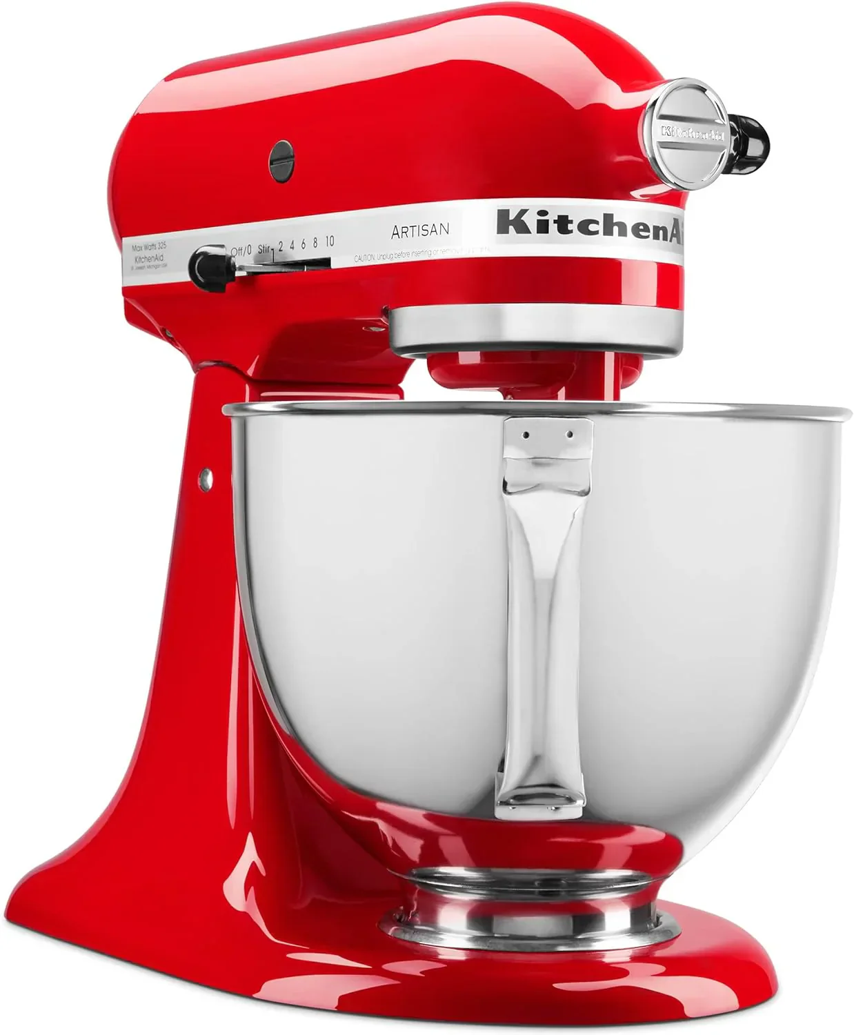 Robot pâtissier KitchenAid Artisan Series de 5 pintes à tête inclinable