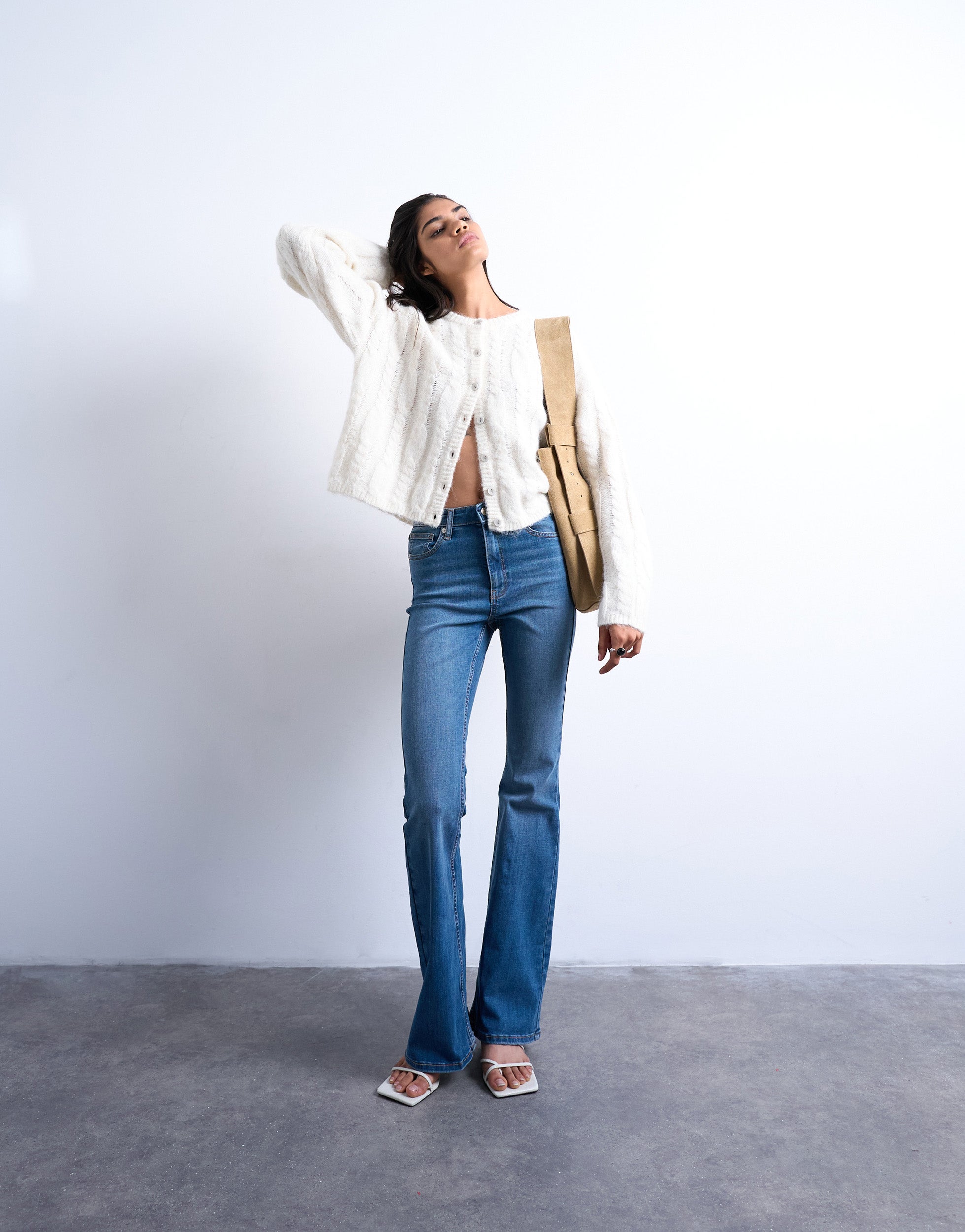 VERO MODA® TSJAMIE High rise Flared Fit Jeans