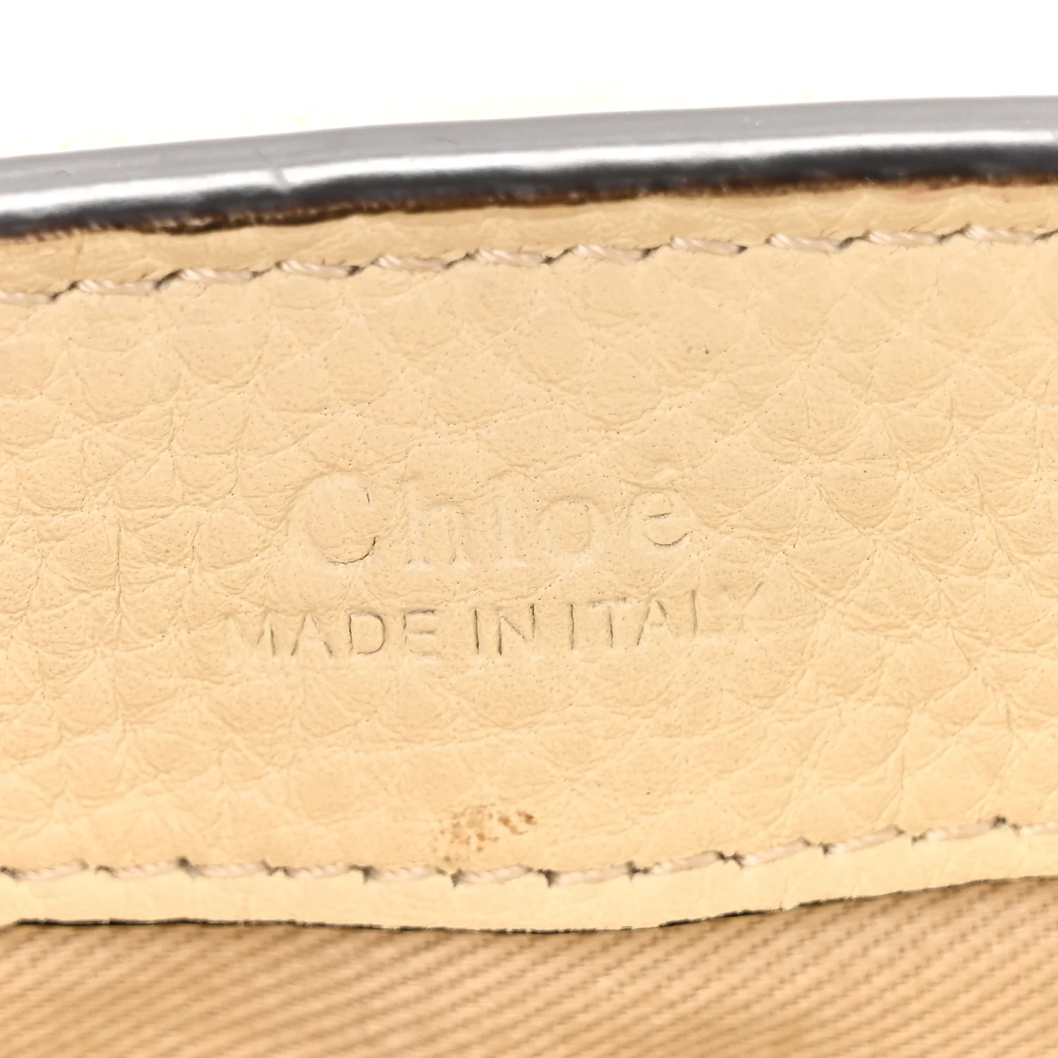 Calfskin Mini Faye Day Shoulder Bag Off White