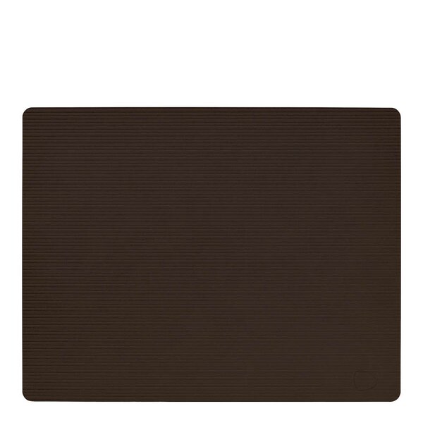 Square Corduroy spisebrikke 35x45 cm hazel