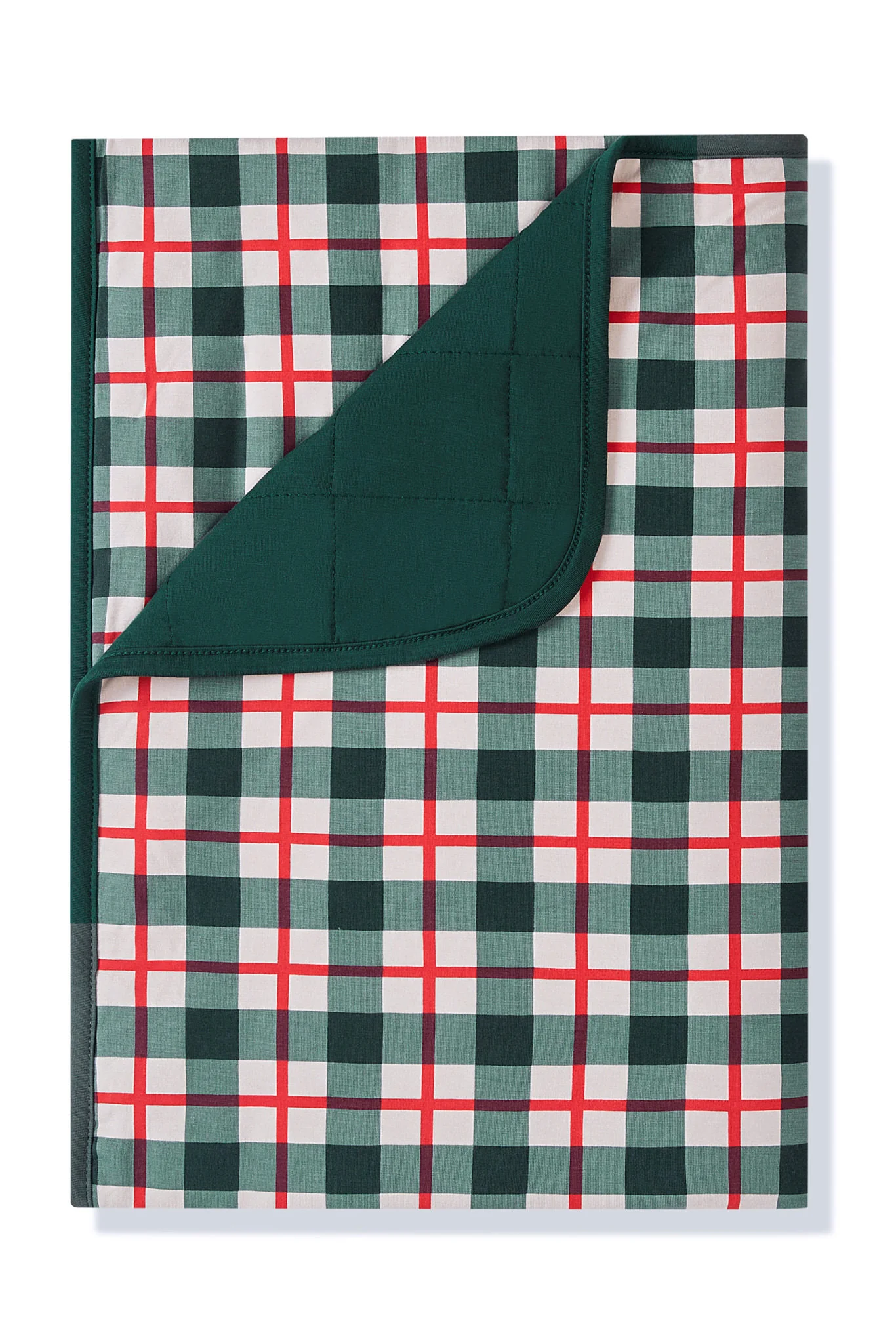 Toddler Blanket in Holiday Plaid 1.0
