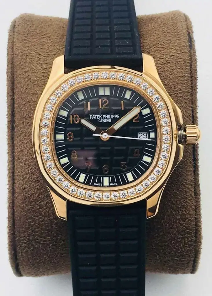 Patek Philippe Aquanaut 5067A Quartz Movement PPF Factory Gold Bezel