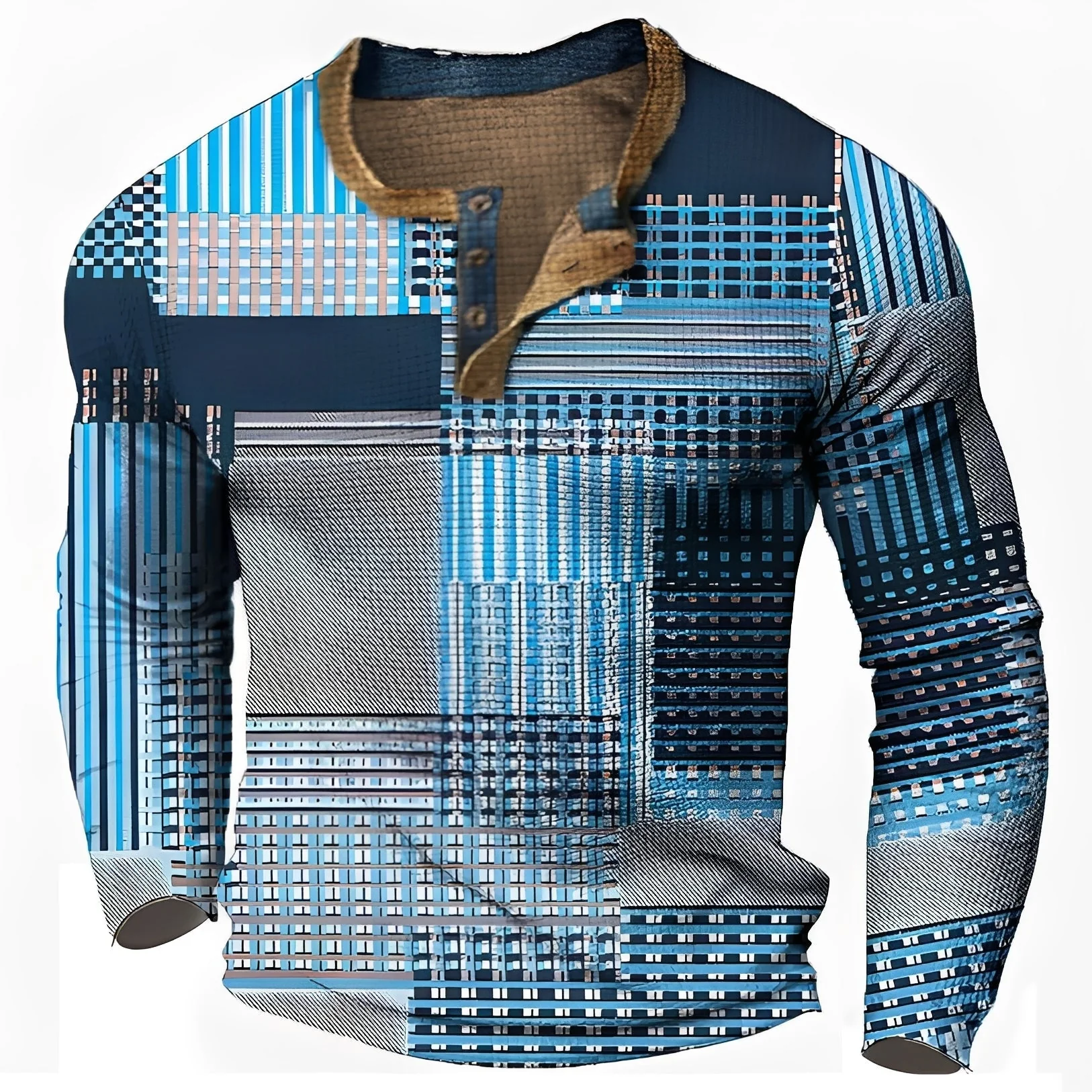 Sam - Chemise à Manches Longues Homme - Élégante et Décontractée