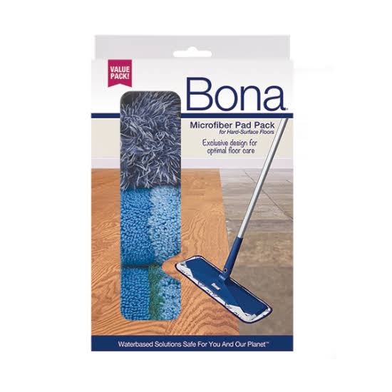 Bona Kemi Microfiber Cleaning Pad - 3 count