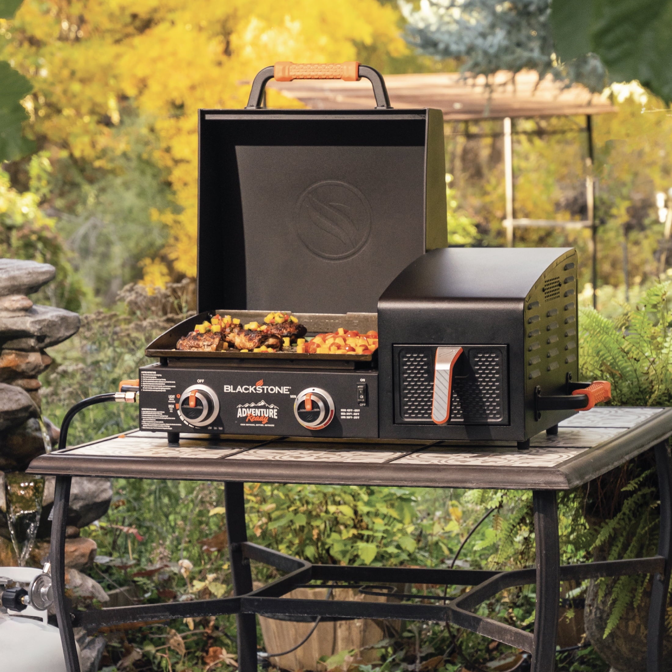 Adventure Ready 17 Griddle with Electric Air Fryer
